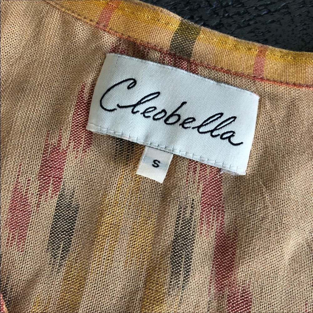 Cleobella Celaya Crop Top in Orange - Picture 5 of 6